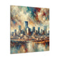 "Whirlwind of Denver" - Canvas