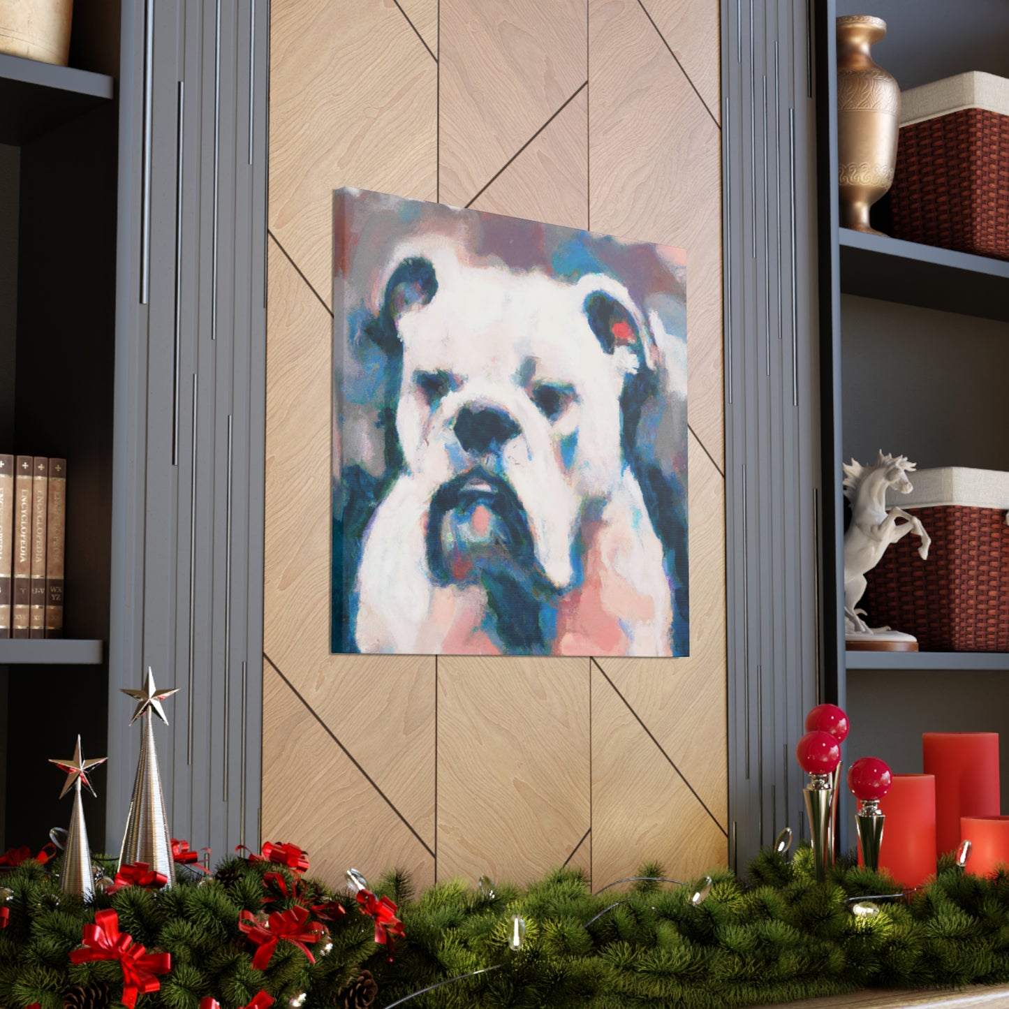 American Bulldog Impression - Canvas