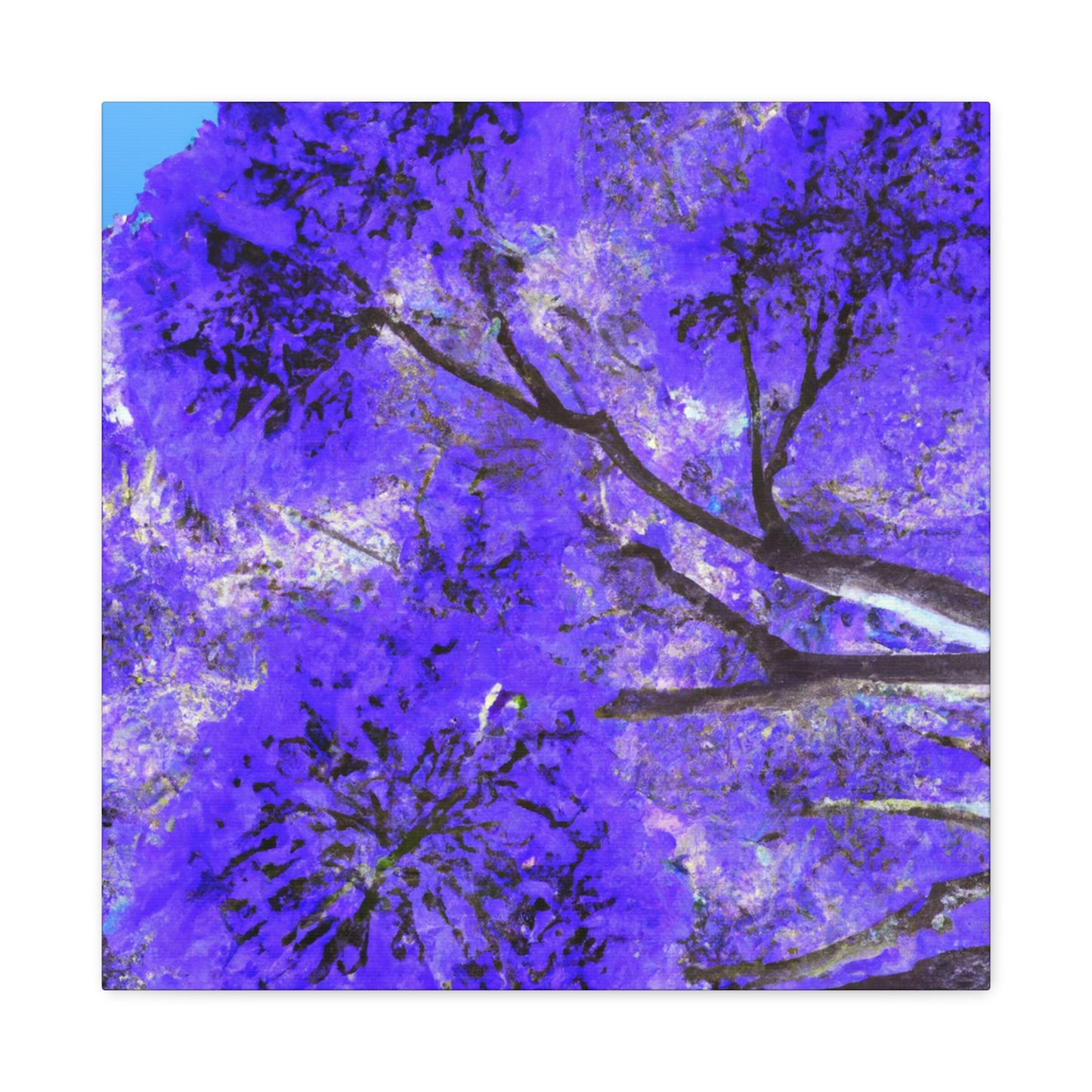 Jacaranda Deco Dreaming - Canvas