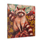 Raccoon in Rococo - Canvas