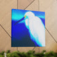 Snowy Egret Surreal - Canvas