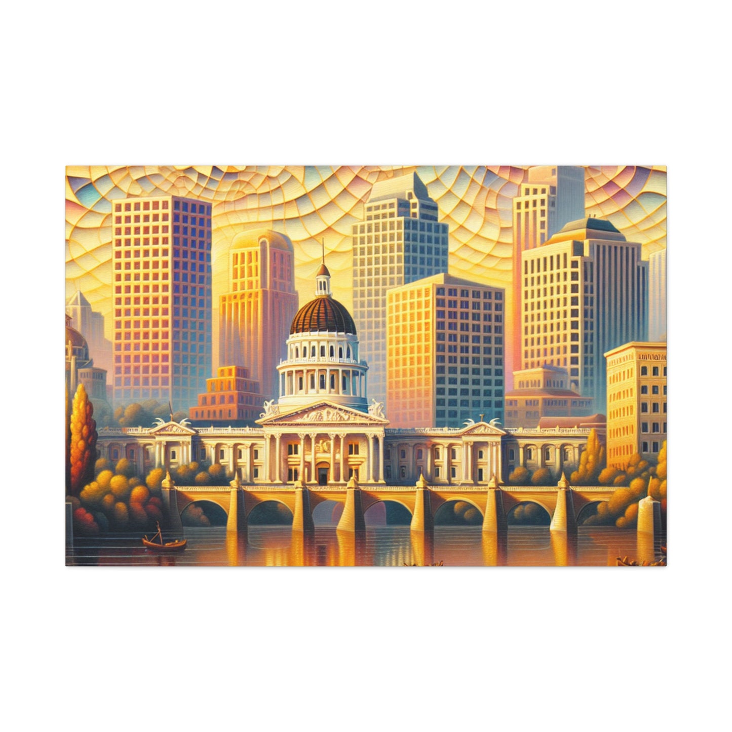 "Sacramento Serene Splendor" - Canvas