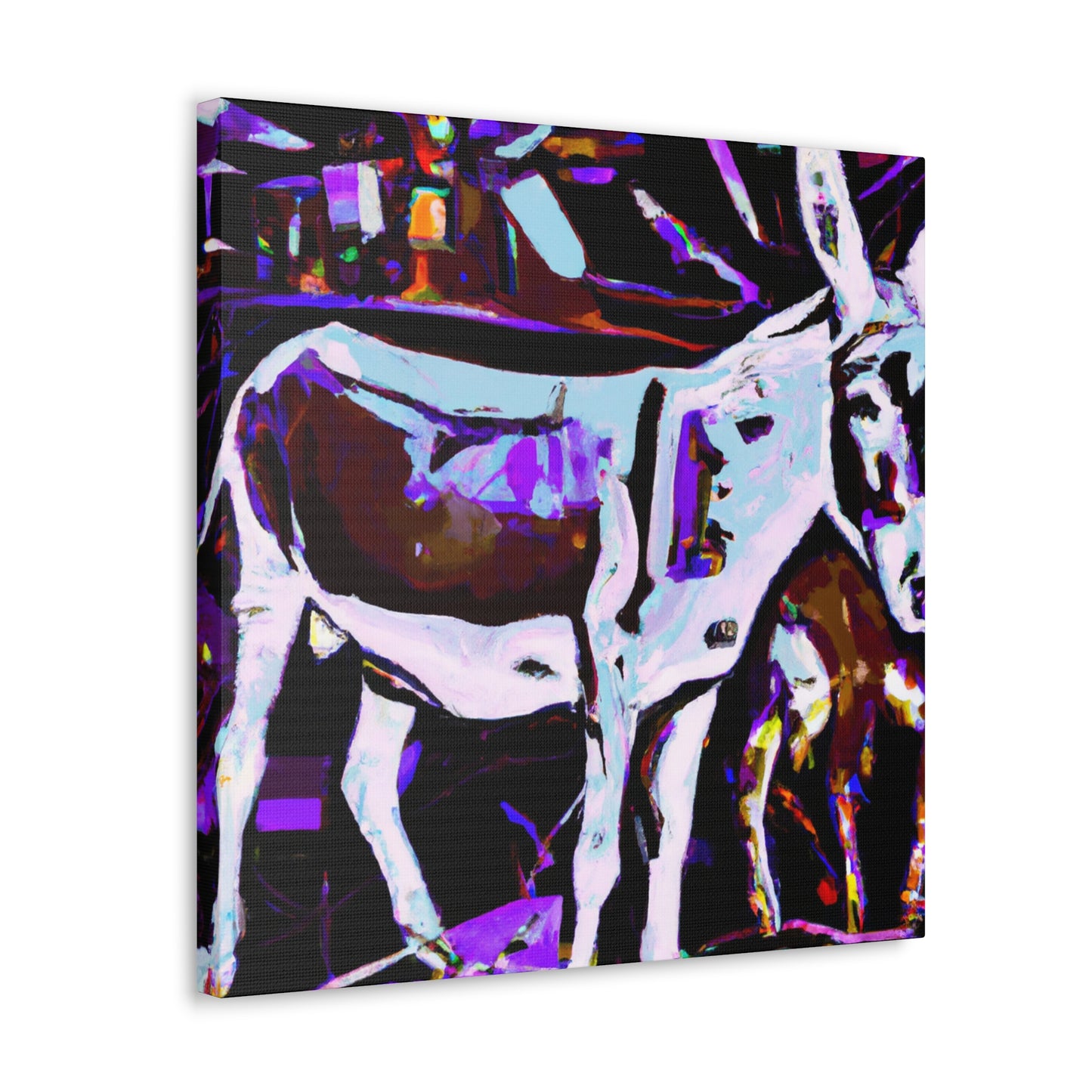 Donkey's Expressionistic Dream - Canvas