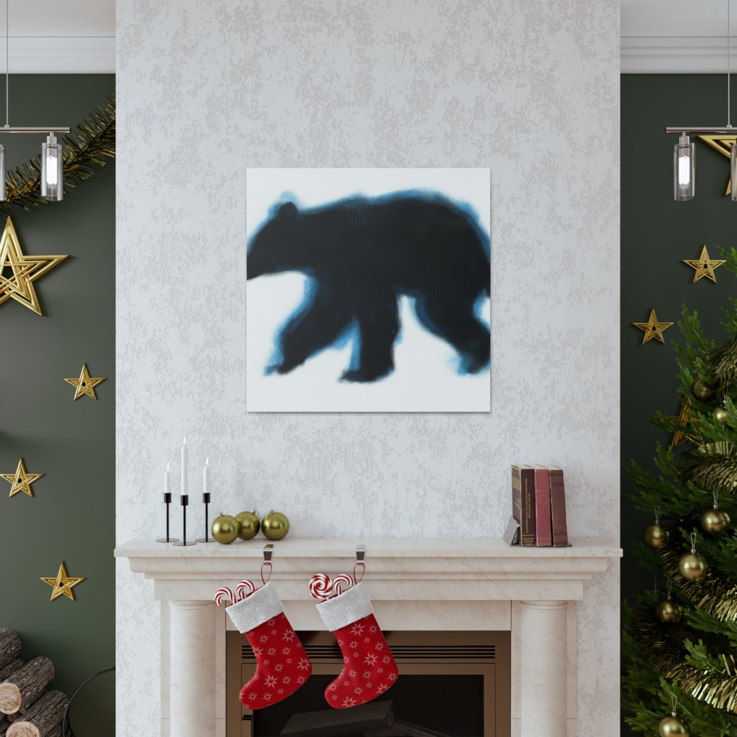 "The Asiatic Bear Roars" - Canvas