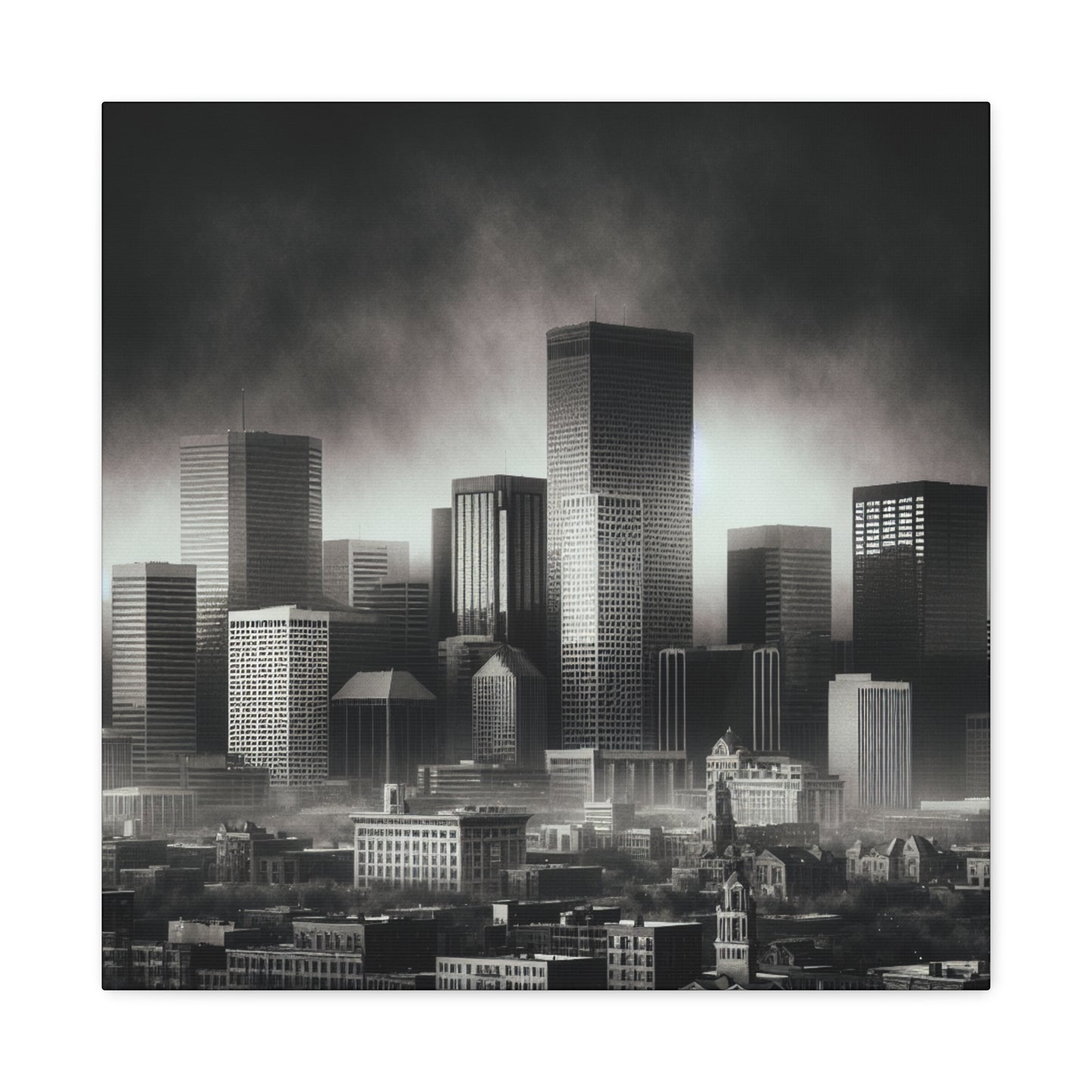 "Urban Canvas: Denver Dreams" - Canvas