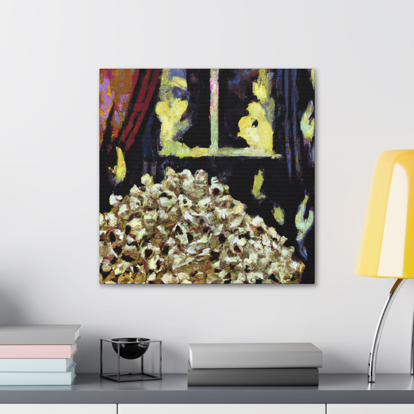 Popcorn Dancing Joy - Canvas