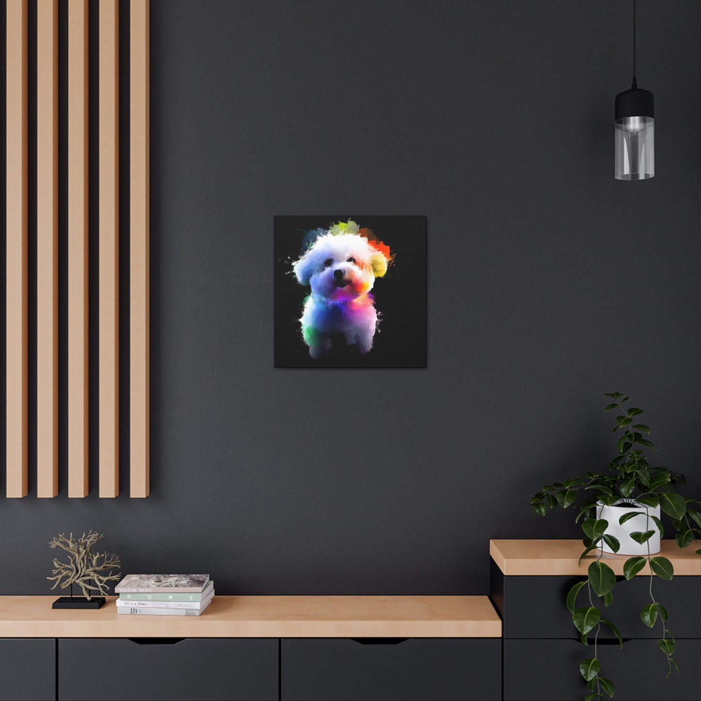 "Proud Bichon Frise" - Canvas