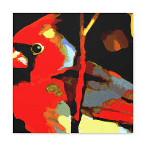 "Cardinal in Defiance" - Canvas