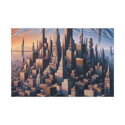 "Captivating Visions of San Francisco" - Canvas