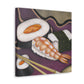 "Sushi of Art Nouveau" - Canvas