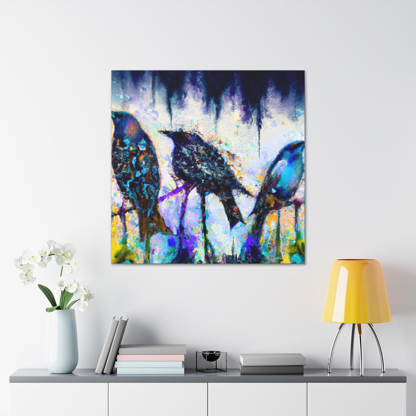 "Our Feathered Friends" - Canvas