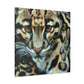 Clouded Leopard Impressionism - Canvas