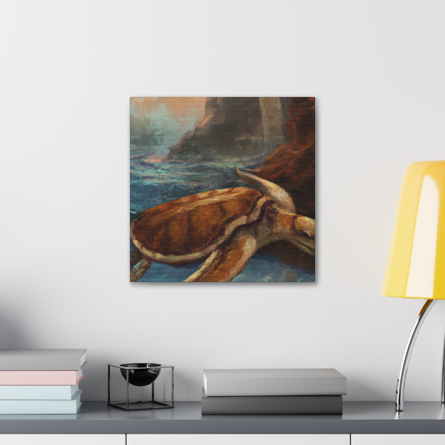 Turtle of the Sea - Canvas