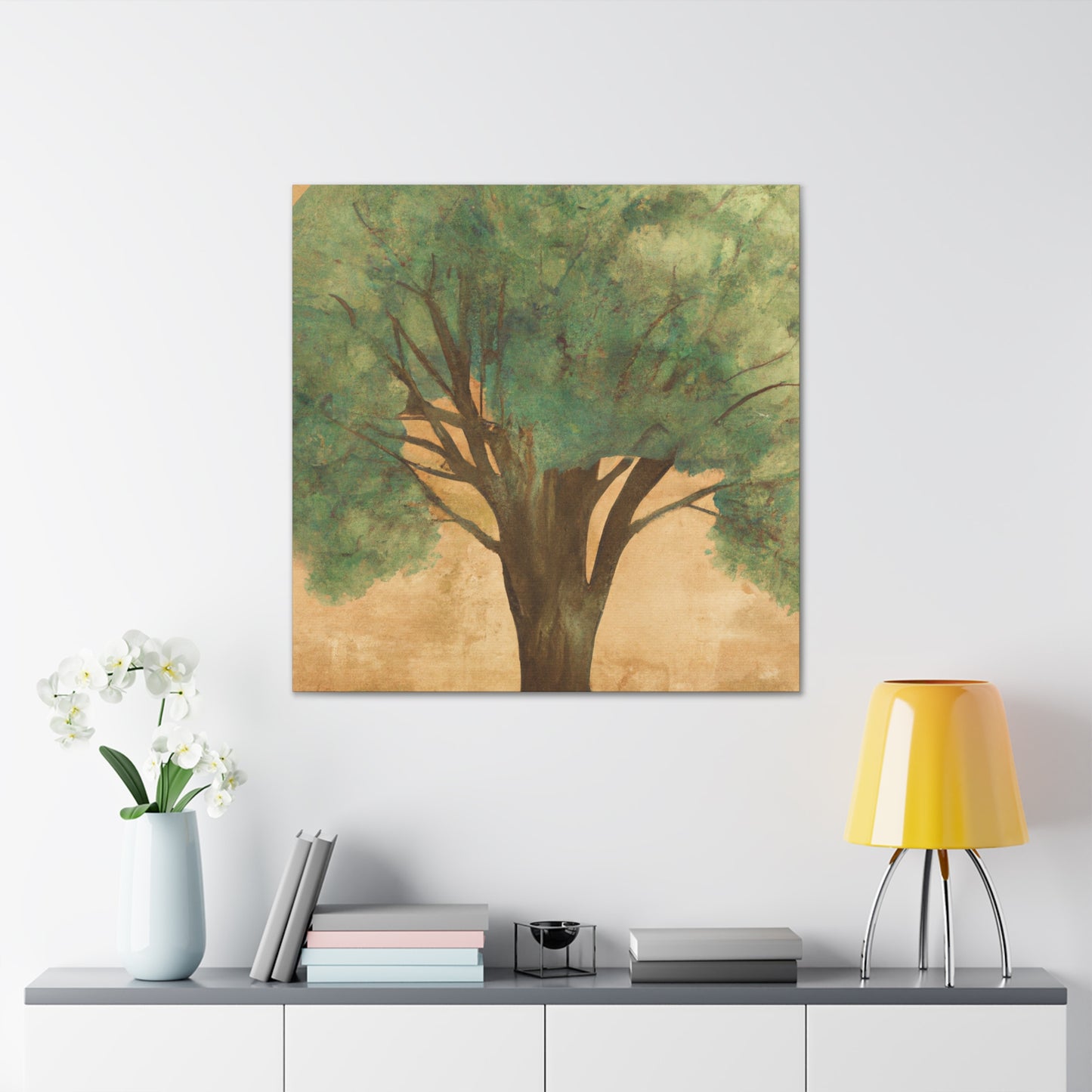 Elm Tree in Deco - Canvas