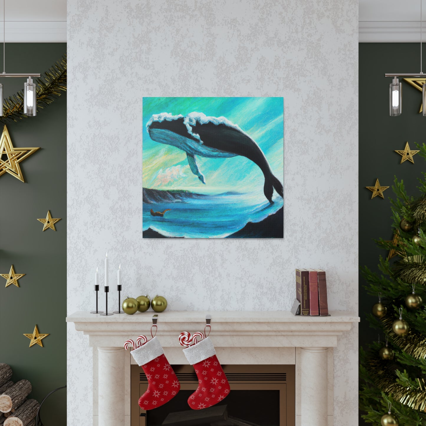 Whale in a Dream - Canvas