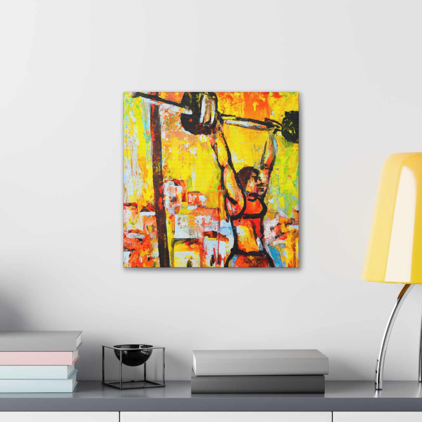 Strength Through Lifting - Canvas