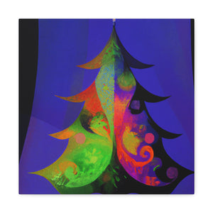 Christmas Tree Splendor - Canvas