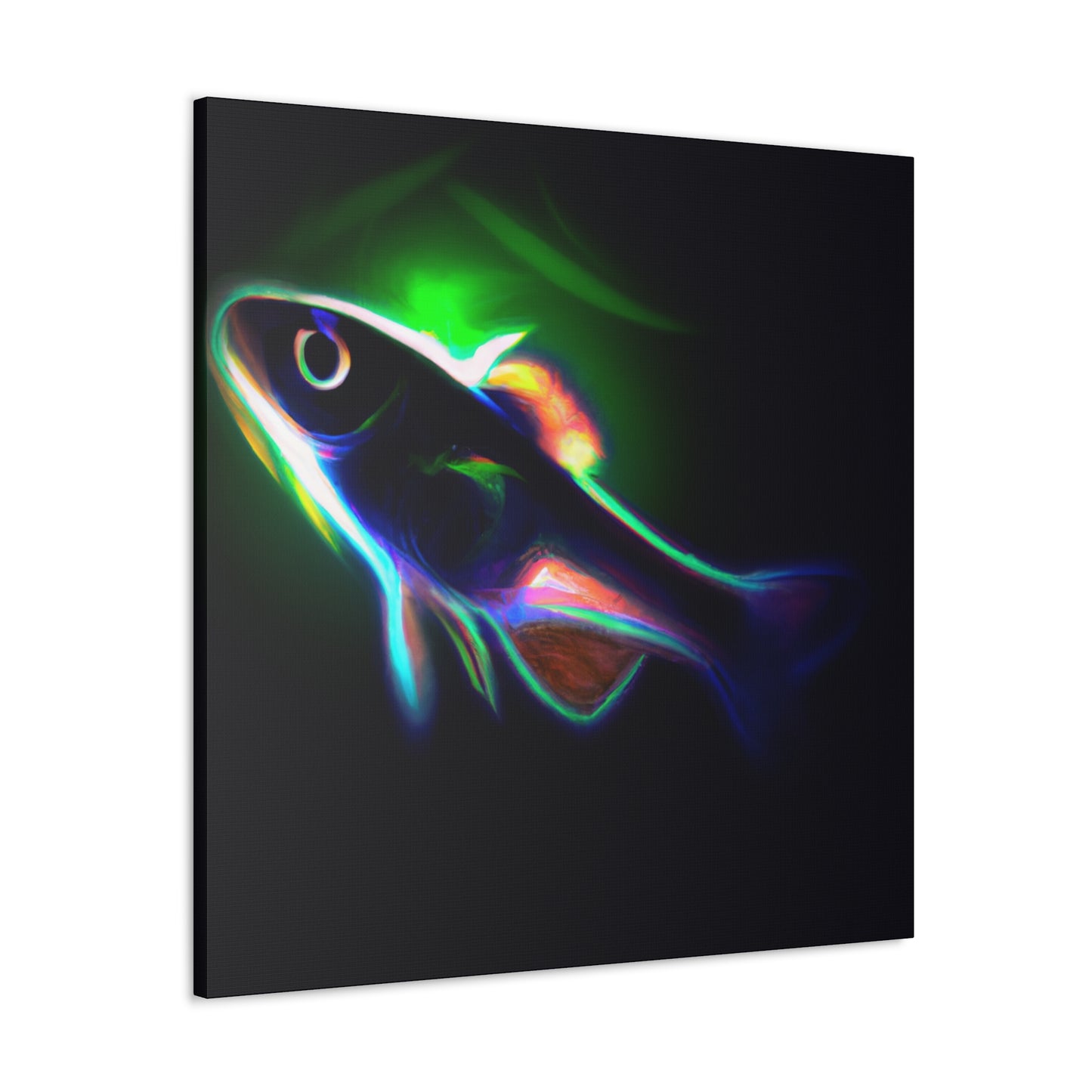 Neon Tetras Celestial Dance - Canvas