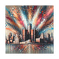 "Motor City Glows" - Canvas