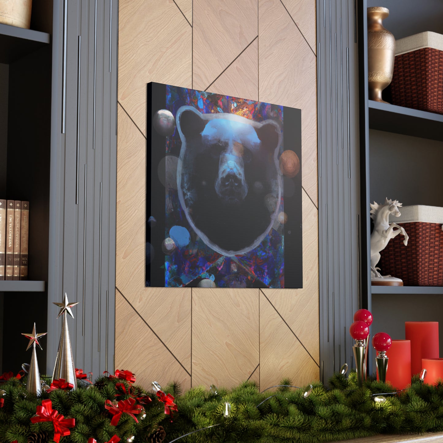 "Asiatic Black Bear Dream" - Canvas