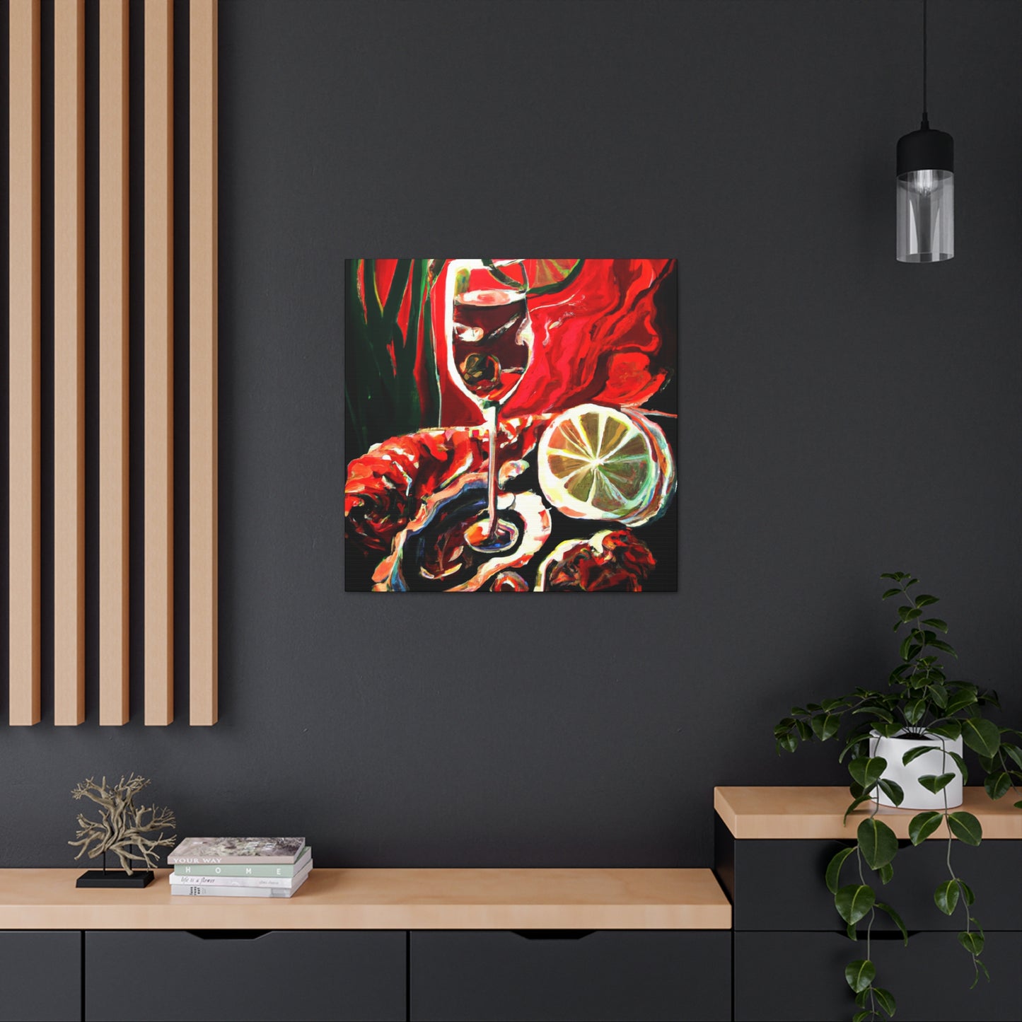 Booze and Bacchanalia - Canvas