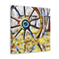 "Wheels of Progress Turning" - Canvas