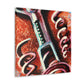 "Corkscrew with Neoclassicism" - Canvas