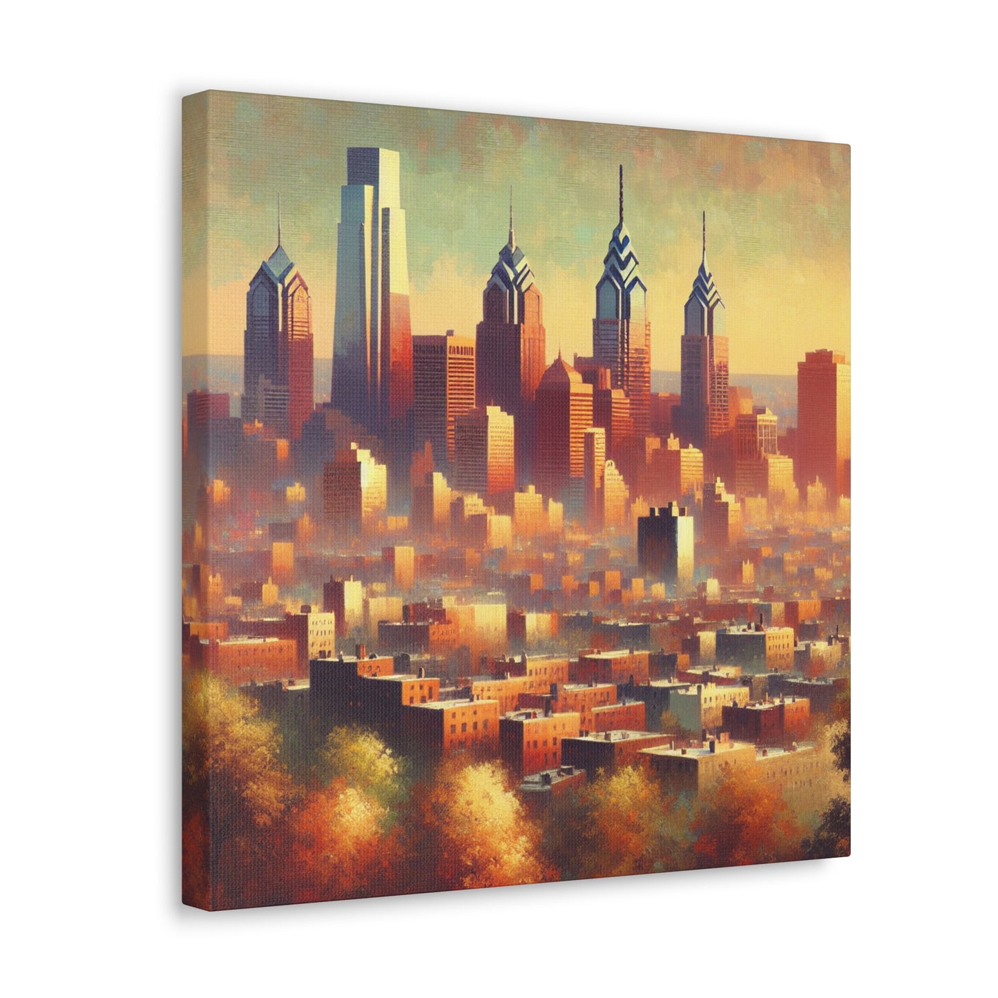 "Philadelphia's Renaissance Brilliance" - Canvas