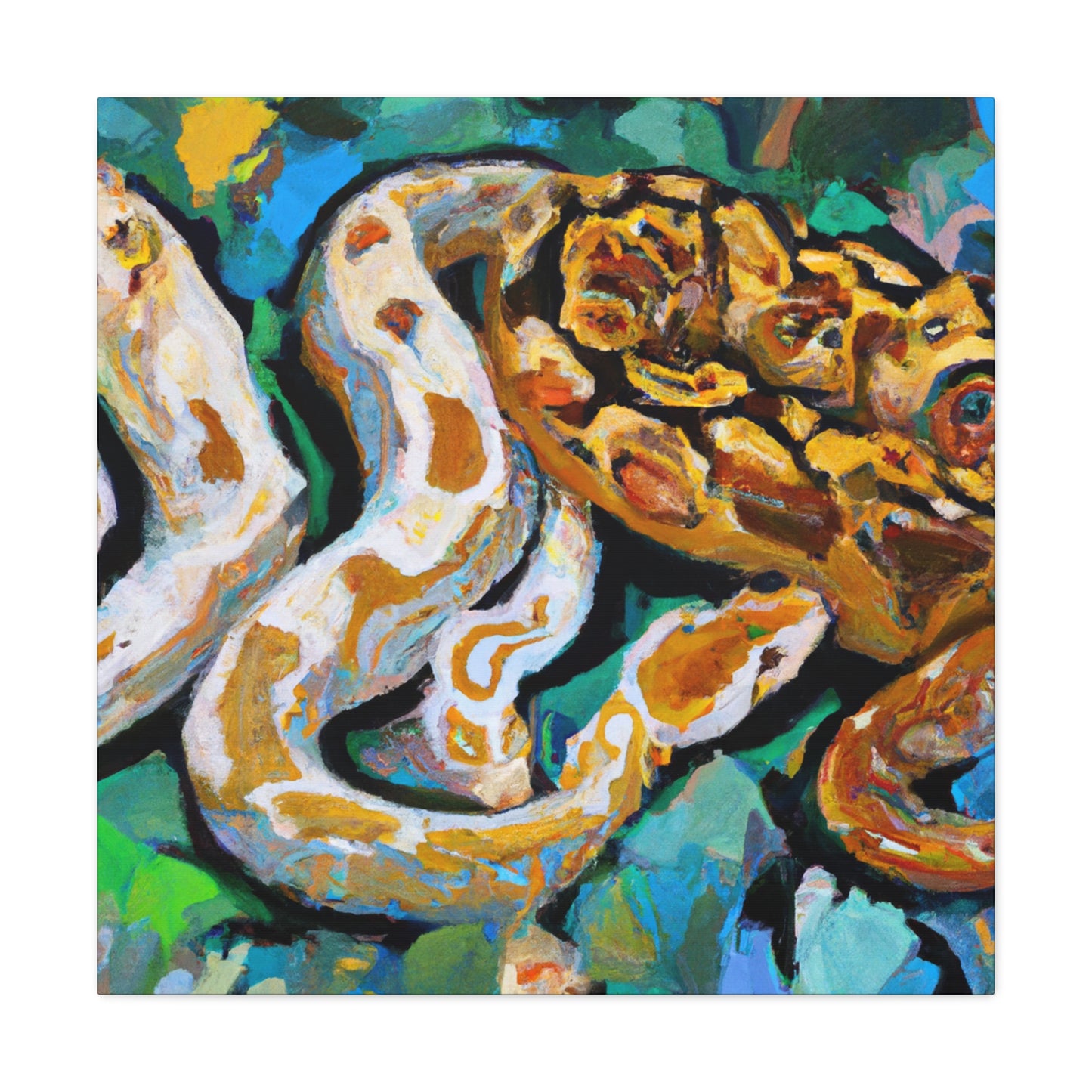 "Life of a Ball Python" - Canvas