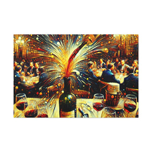 "The Bacchanalian Revelry" - Canvas