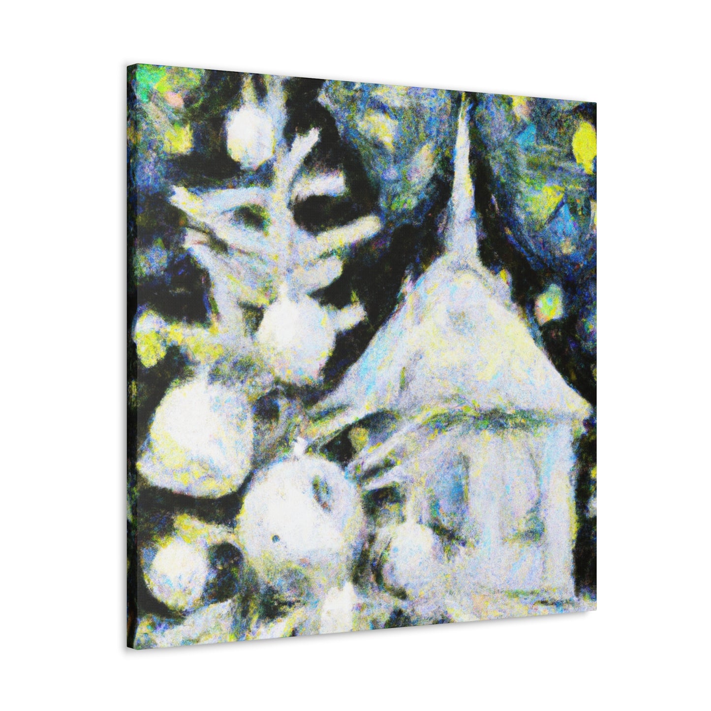 "Christmas Ornament Scenery" - Canvas