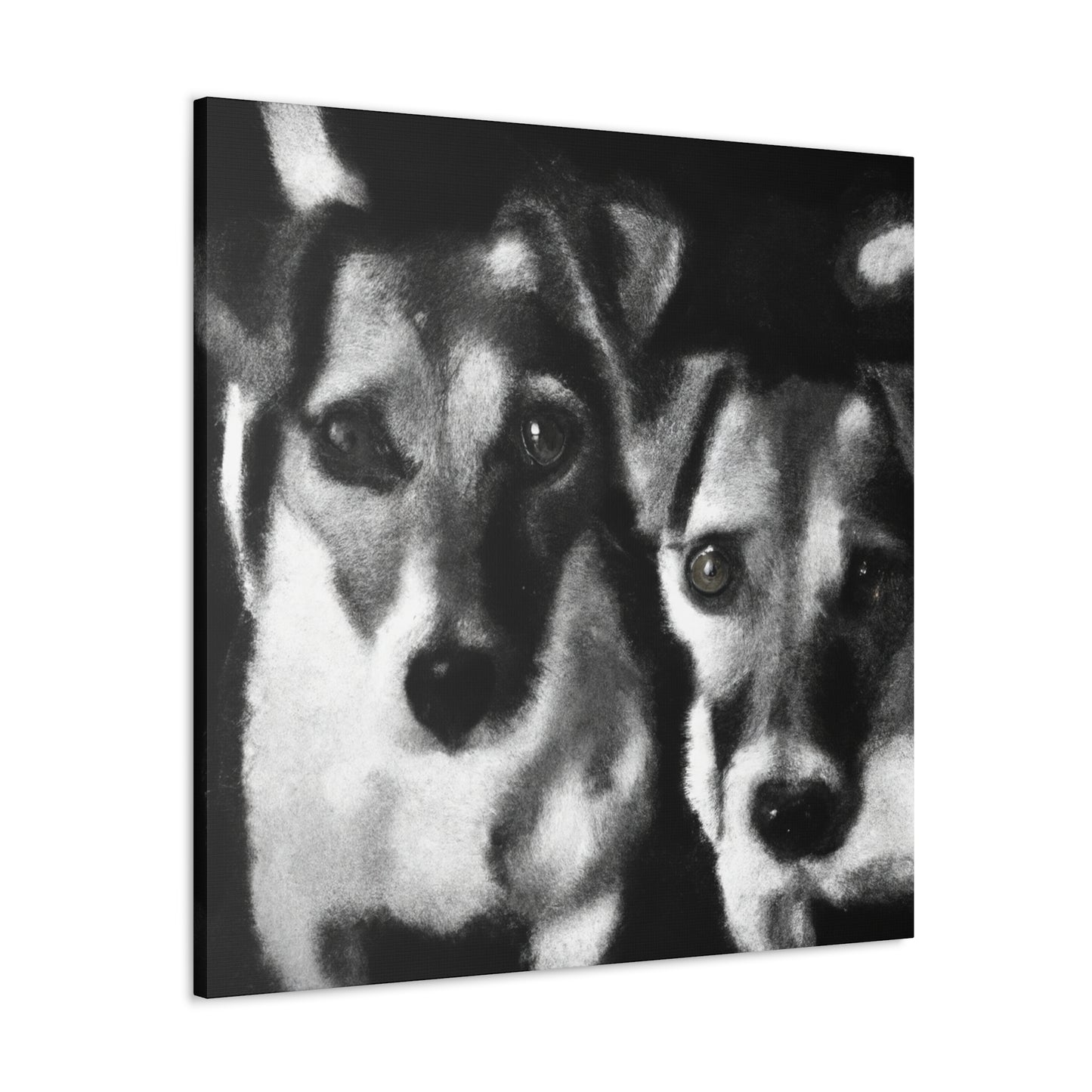 "Jack Russell Impressionism" - Canvas