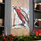 Red-winged Blackbird Abstraction - Canvas