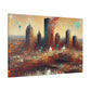 "Emerald City Sunrise" - Canvas