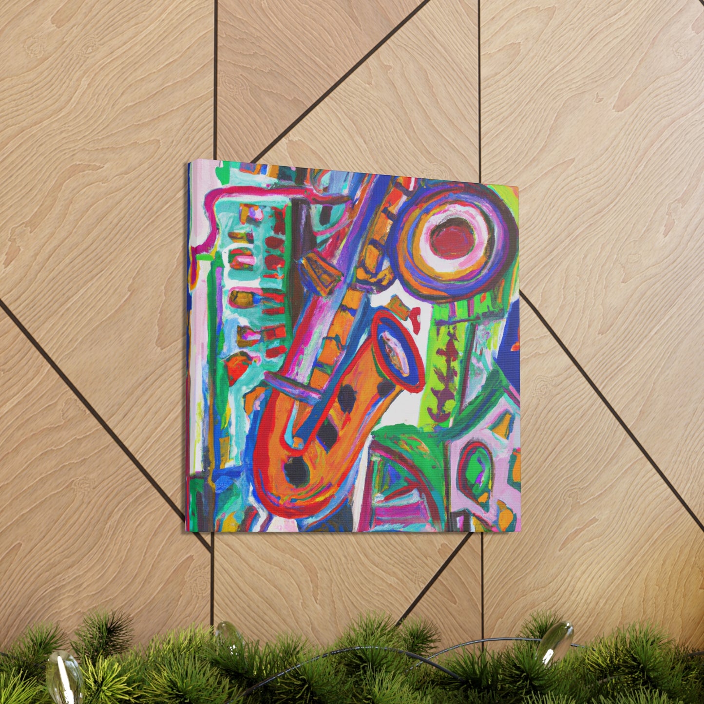 "Clarinet in Expressionism" - Canvas