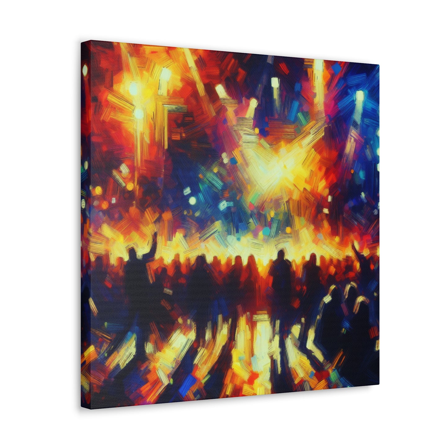 Euphoric Vortex of Colors - Canvas