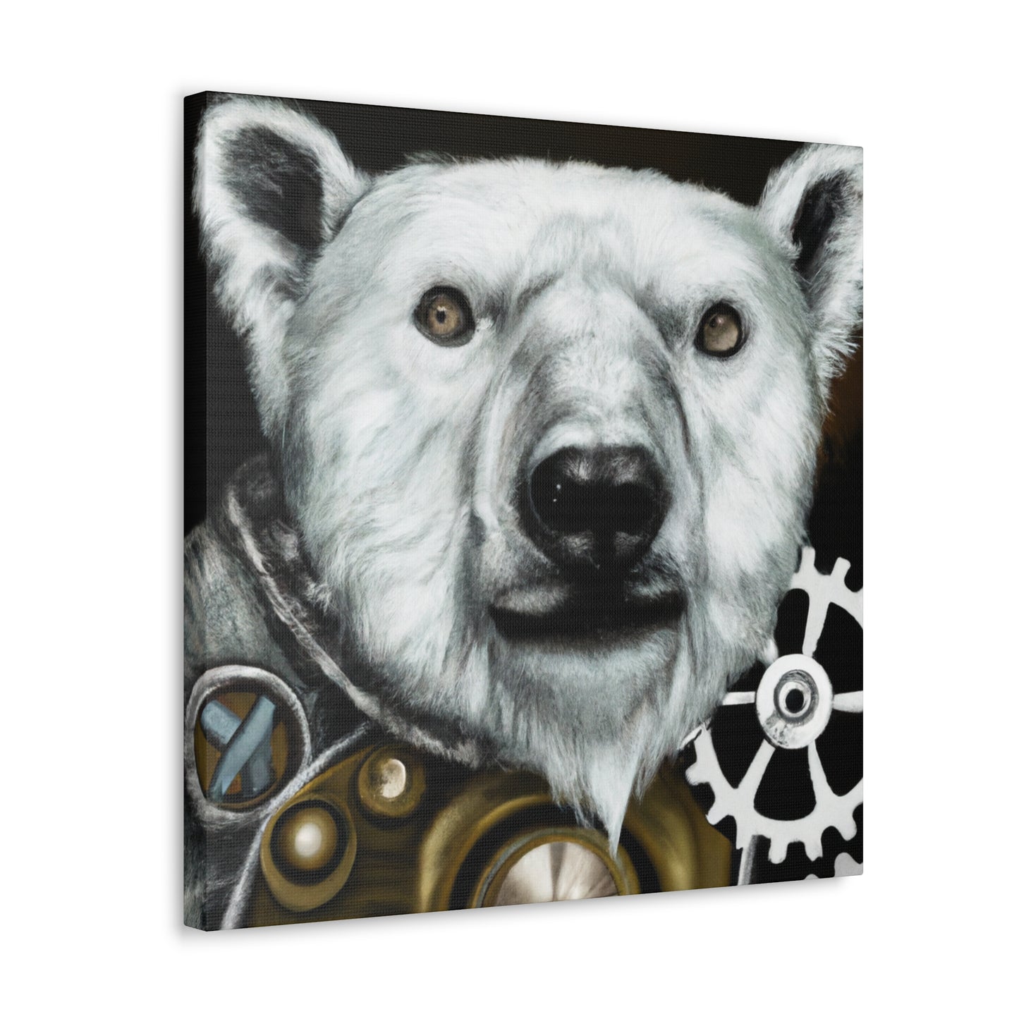 Polar Bear Steampunk Dream - Canvas