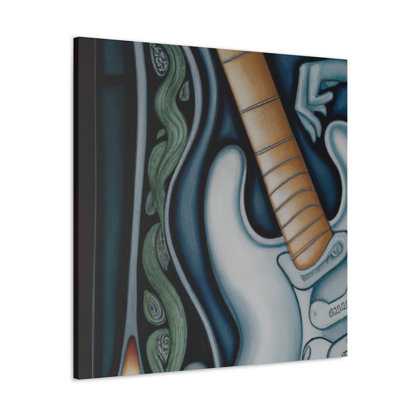 "Fender in Art Nouveau" - Canvas