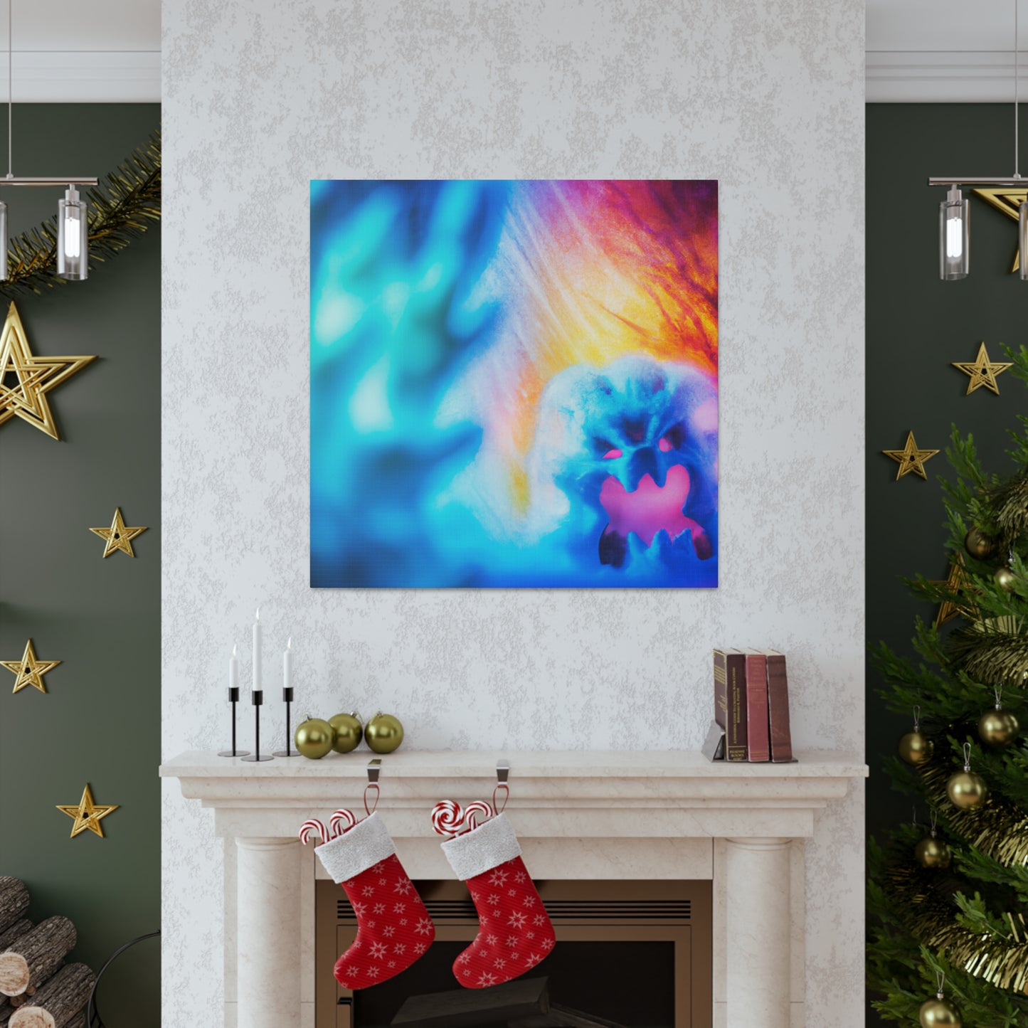 Mystic Cosmos Mirage - Canvas