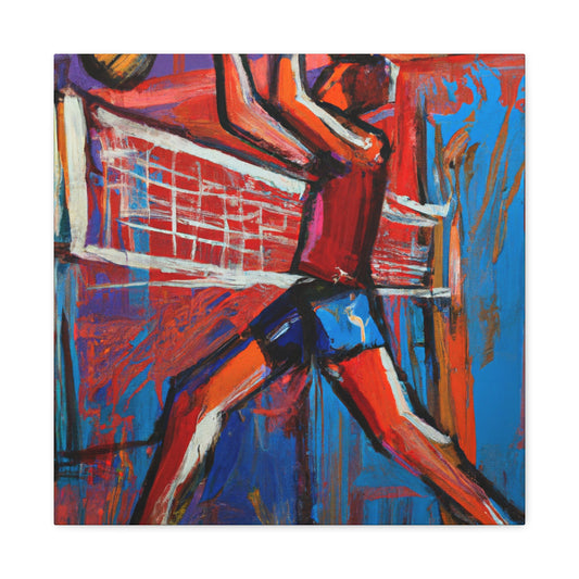 Volleyball in the City - Canvas