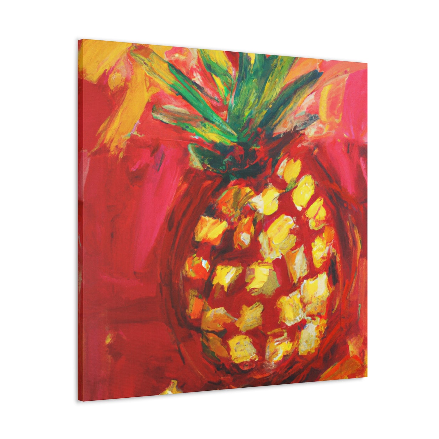 Pineapple Paradise Painting - Canvas