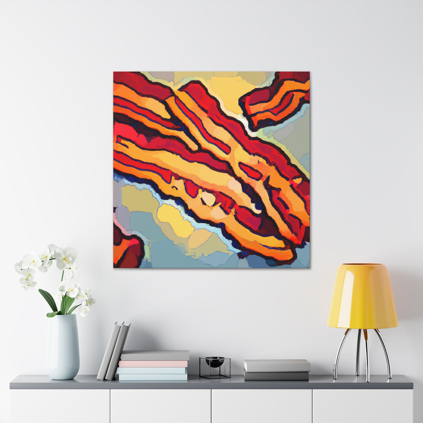 "Bacon in Pop Art" - Canvas