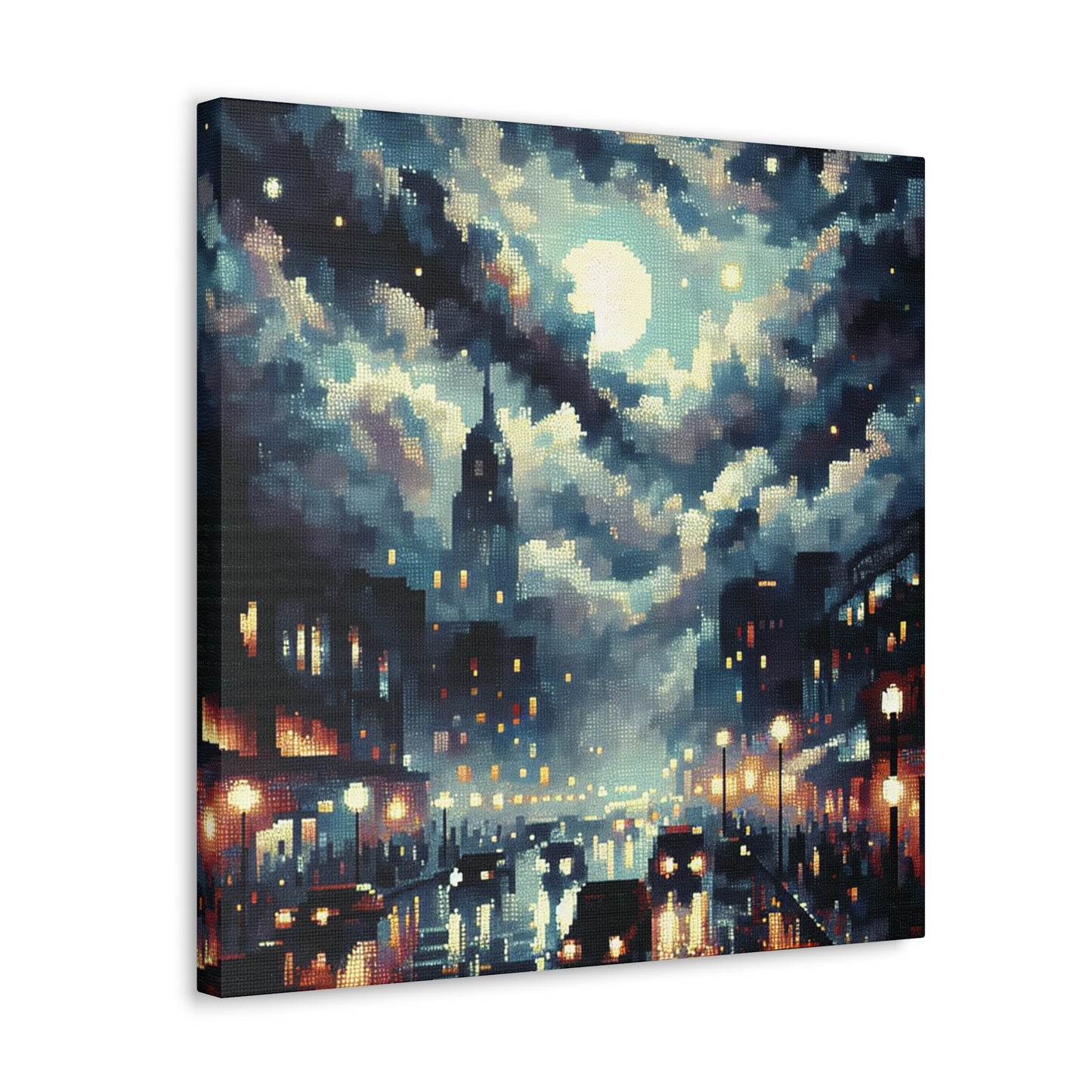 Passionate Polka at Twilight - Canvas