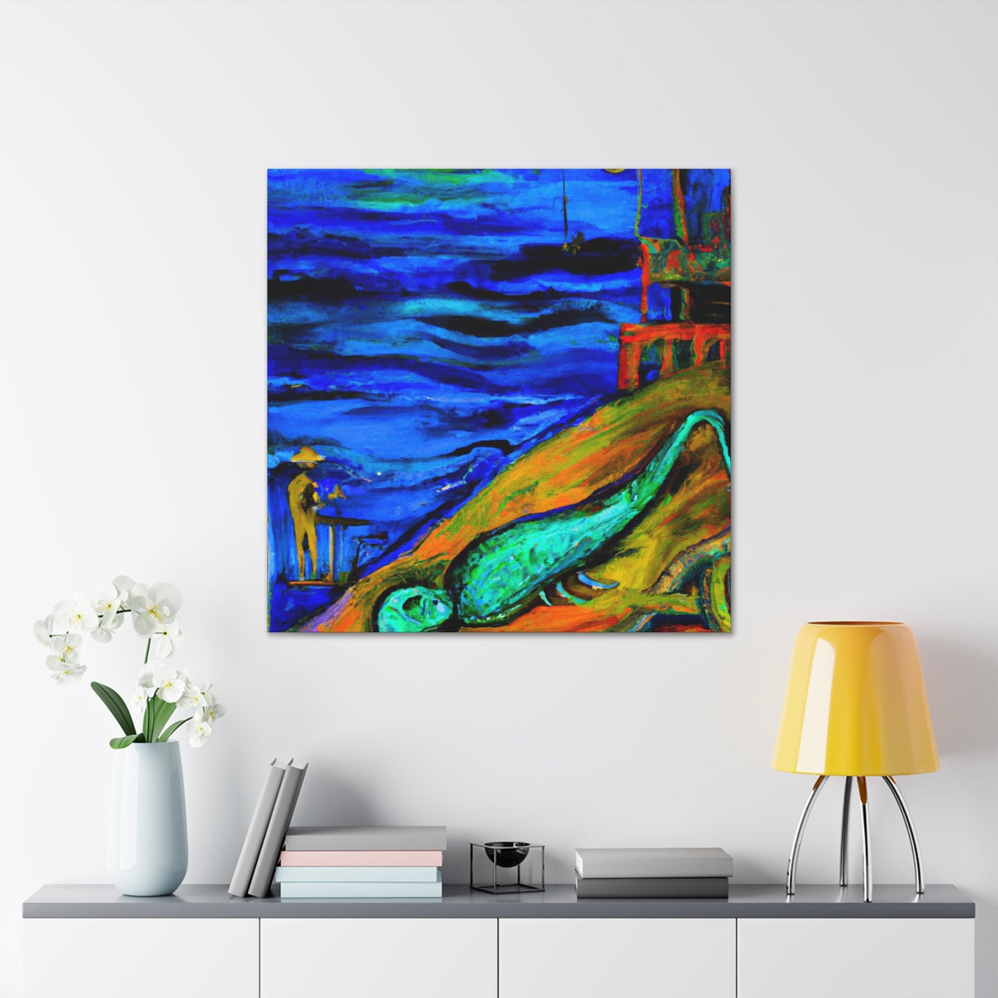 Deep Sea Anglers Dream - Canvas