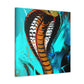 "Cobra King Adorned" - Canvas