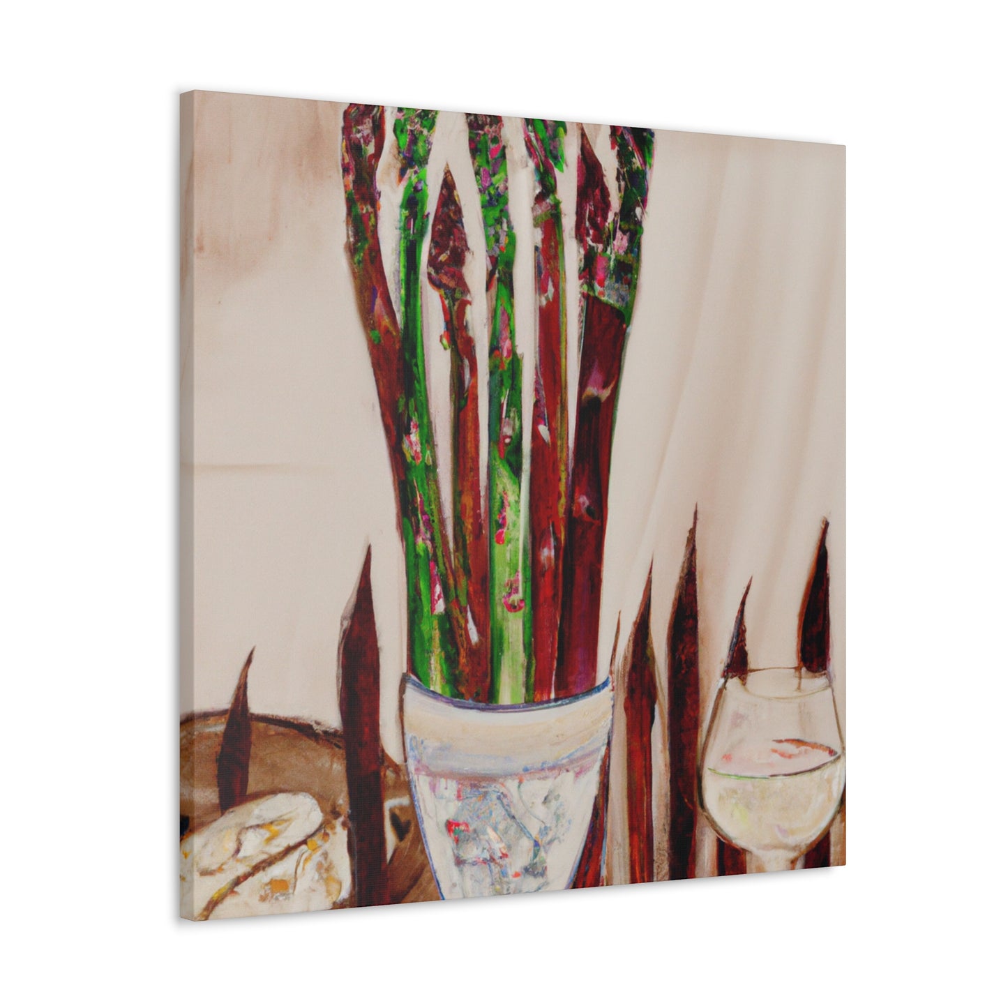 Asparagus in Splendor - Canvas