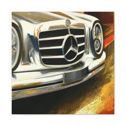 Car in Hyperrealism - Canvas