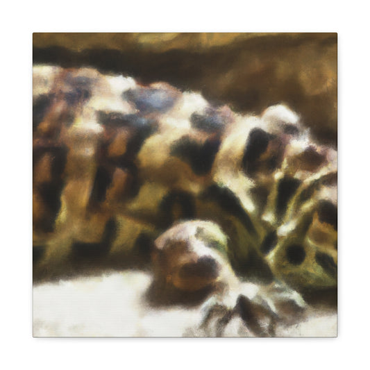 Gila Monster Shadowscape - Canvas