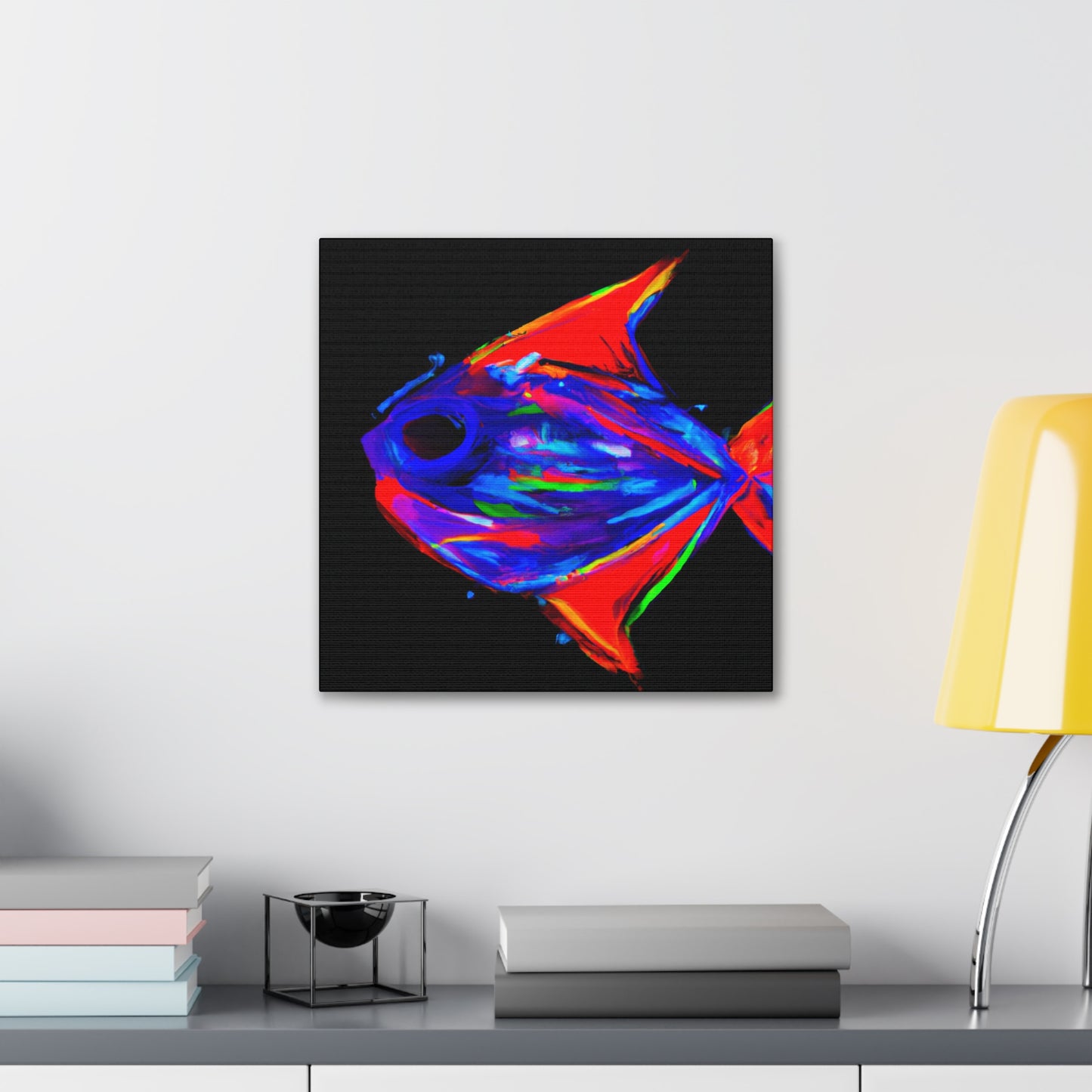 Neon Tetra Brilliance - Canvas