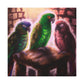 Parrots in Nebulae - Canvas